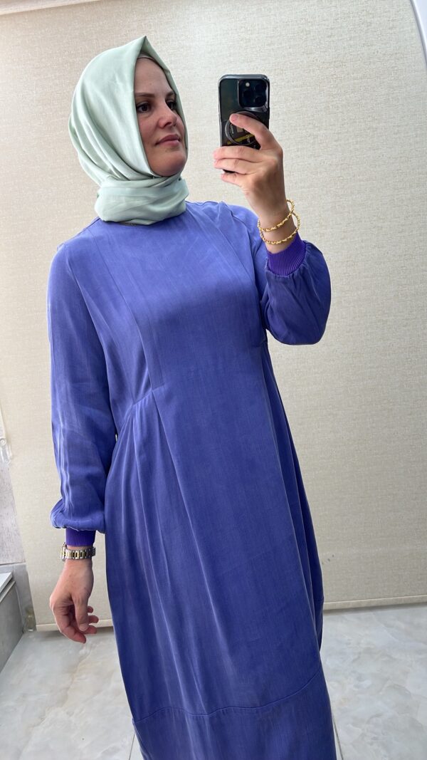 İnvee Kupra İpek Elbise